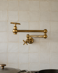 Classic Pot Filler - Unlacquered Brass Finish
