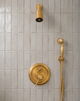 Kyc Brass Shower System - Unlacquered Brass