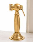 Masson Bridge Kitchen Faucet - Unlacquered Brass
