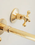 Wall Mounted Bath Brass Faucet