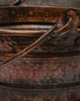 Bucket Style Aged Copper Vessel Sink