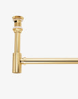 Bottle P Trap for Bathroom Sink – Unlacquered Brass