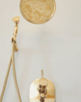 Built in Brass Shower System, Antique Brass Shower Fixtures