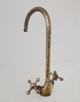 Oil Rubbed Bronze Faucet, Single Hole Two Handles Faucet