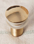 Unlacquered Brass Bathroom Sink Drain With Overflow, Basin Sink Stopper, Pop up Drain