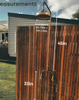 Outdoor Solid Copper Shower, BR1