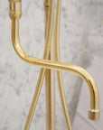 The Classic English Style Telephone Tube Filler, Brass Freestanding Filler