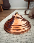 Unlacquered Copper Showerhead, Indoor & Outdoor Use