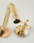 Wall Mounted Bath Brass Faucet