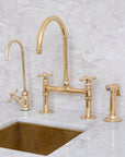 Unlacquered Brass Cold Water Faucet, Filter Tap
