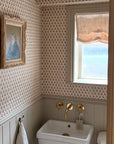 Powder Room Wall Mounted Faucet - Unlacquered Brass