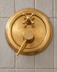 Kyc Brass Shower System - Unlacquered Brass