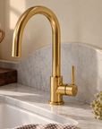 Deeb Brass Basin Faucet - Unlacquered Brass