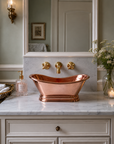 Copper Vessel Sink - Bathtub Style
