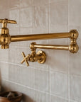 Classic Pot Filler - Unlacquered Brass Finish