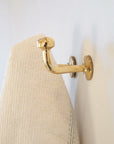 Unlacquered Brass Hook, Brass Hook Organizer