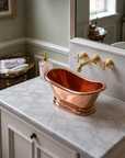 Copper Vessel Sink - Bathtub Style