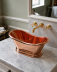 Copper Vessel Sink - Bathtub Style