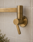 Denver Brass Pot Filler - Unlacquered Brass
