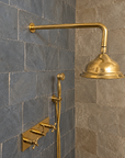 Sheffield Brass System Shower - Unlacquered Brass