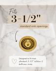 Unlacquered Brass Hammered Sink - Farmhouse kitchen Sink
