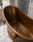 The Bee Cast Copper Bathtub