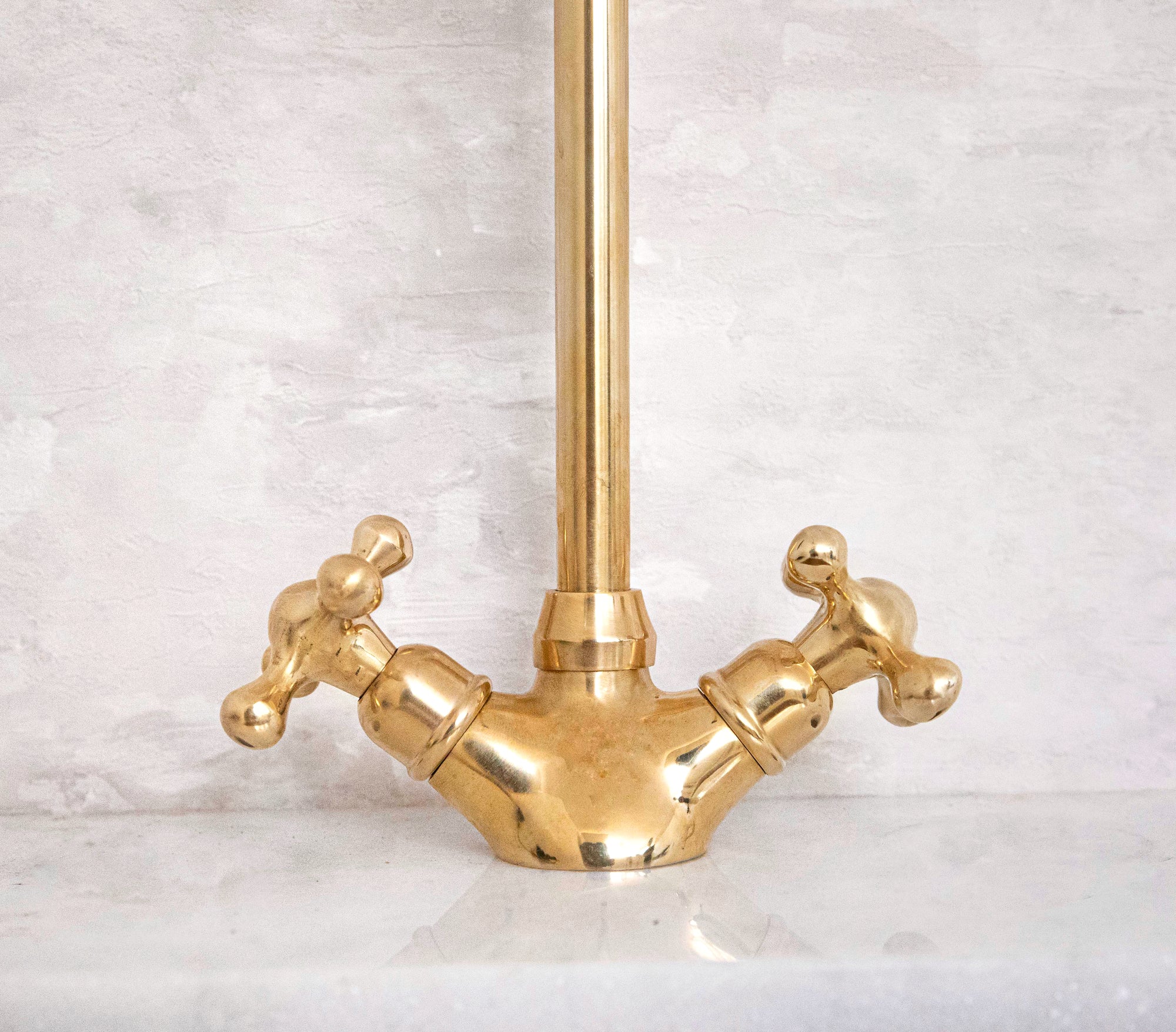 Unlacquered Brass Single Hole Faucet
