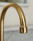 Wenston Single Hole Faucet - Unlacquered Brass