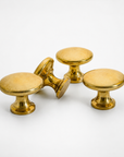 Ball Cabinet Knob - Unlacquered Brass