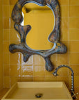 Unlacquered Brass and Resin Bar Faucet