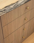 Ball Cabinet Knob - Unlacquered Brass
