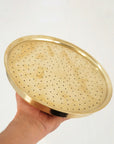 UNLACQUERED SOLID BRASS RAIN SHOWER, DOMED STYLE