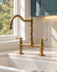 Brighton Classic Brass Bridge Faucet