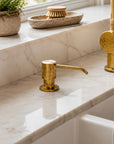 Soap Dispenser - Unlacquered Brass