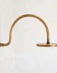 Santorini exposed brass shower set