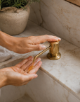 Soap Dispenser - Unlacquered Brass