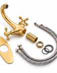The Belgravia Vanity Faucet – Unlacquered Brass