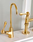 Unlacquered Brass Newcastle Bridge Faucet