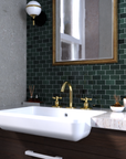 Unlacquered Brass Bath Faucet