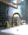 Unlacquered Brass Bath Faucet