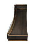 Brasslik antique brass vent hood cover for traditional and modern kitchens