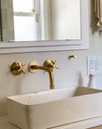 Unlacquered Brass Mounted Faucet
