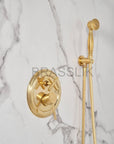 High pressure brass shower with handheld, Colorado