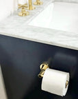 Solid Brass Toilet Roll Holder