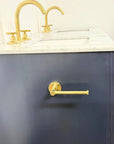 Solid Brass Toilet Roll Holder
