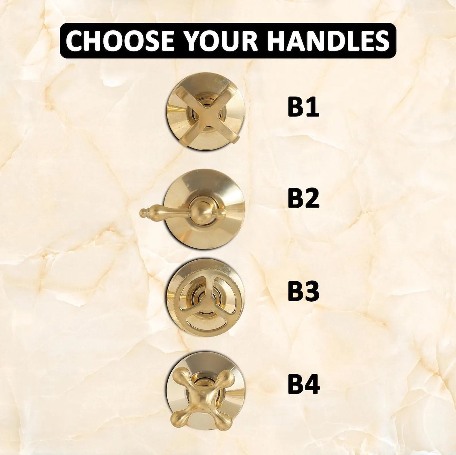 Wall Mounted Bath Brass Faucet - BRS1
