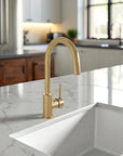 Unlacquered Brass Basin Faucet
