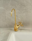 Unlacquered Brass Cold Water Faucet, Filter Tap
