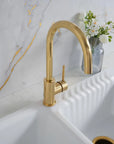 Unlacquered Brass Basin Faucet