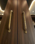 Unlacquered Brass Cabinet Pulls